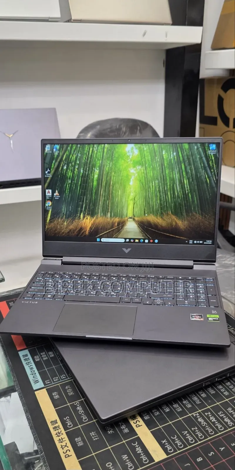 New Laptop HP Victus 15 8GB AMD Ryzen 5 SSD 512GB