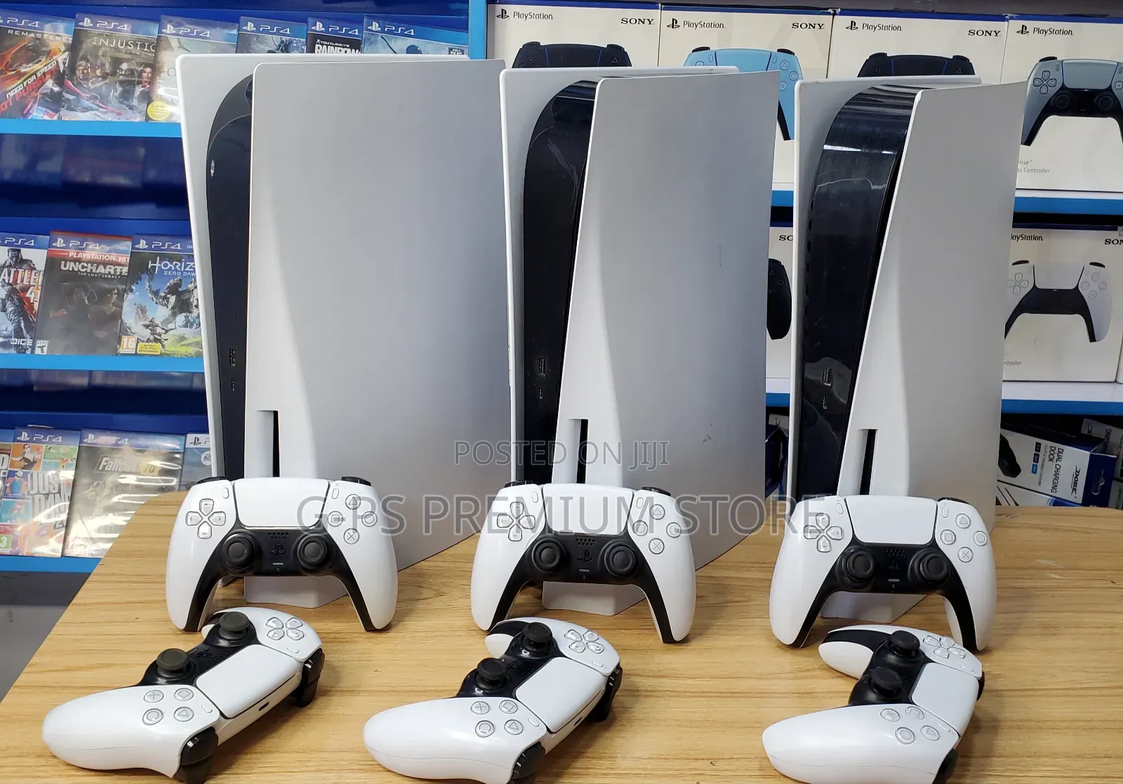 PS5 Fat Model – 5 Games + Original Joystick – 10% Discount