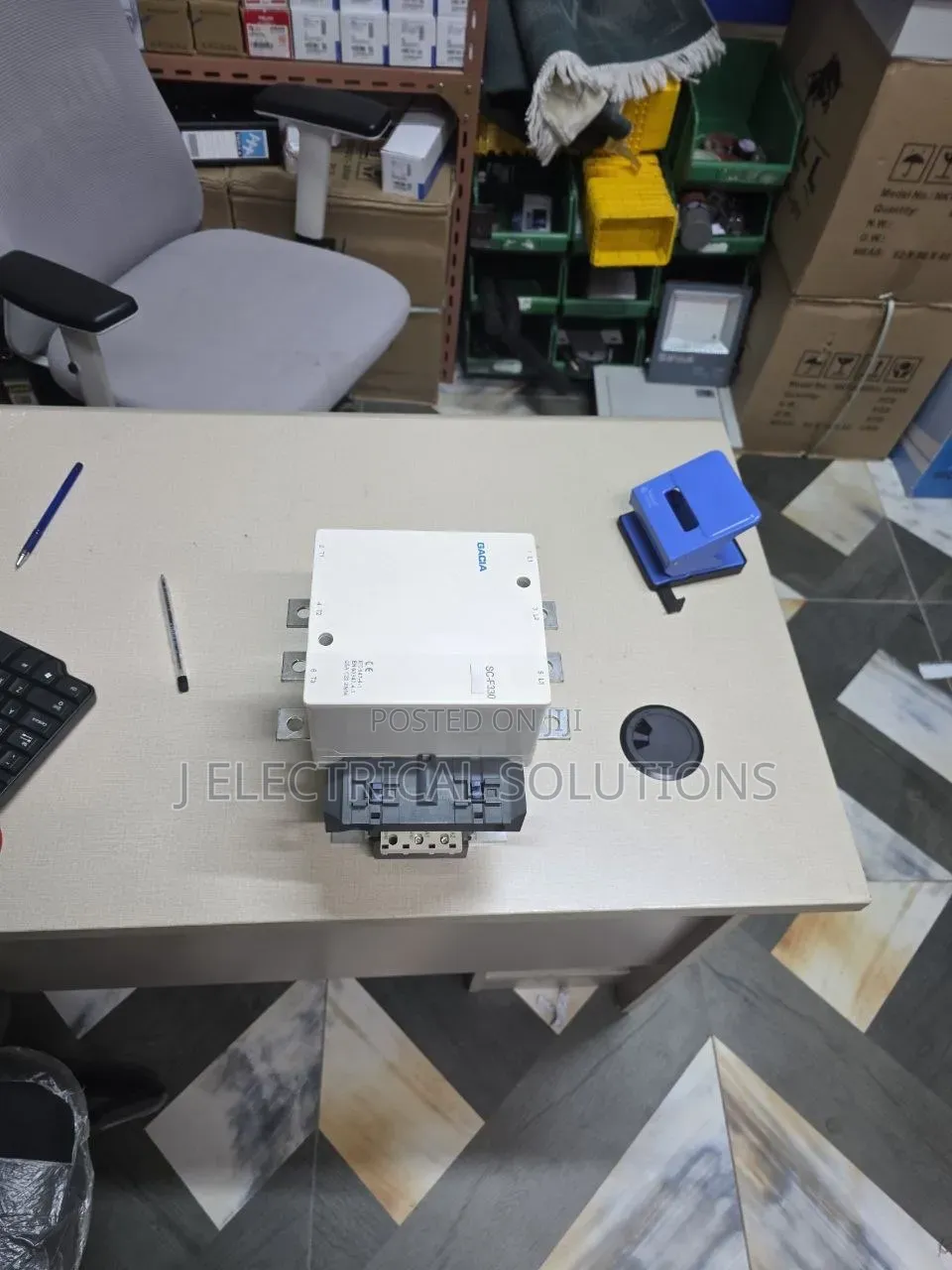 Original GACIA SC-F330 300A 3-Phase Heavy Duty AC Contactor