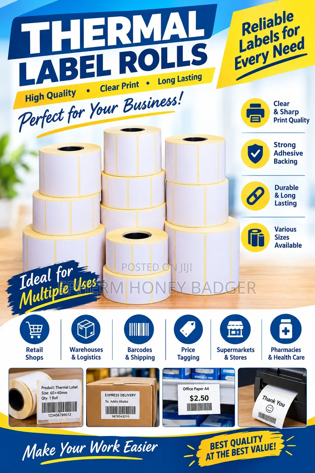 Thermal Label Rolls