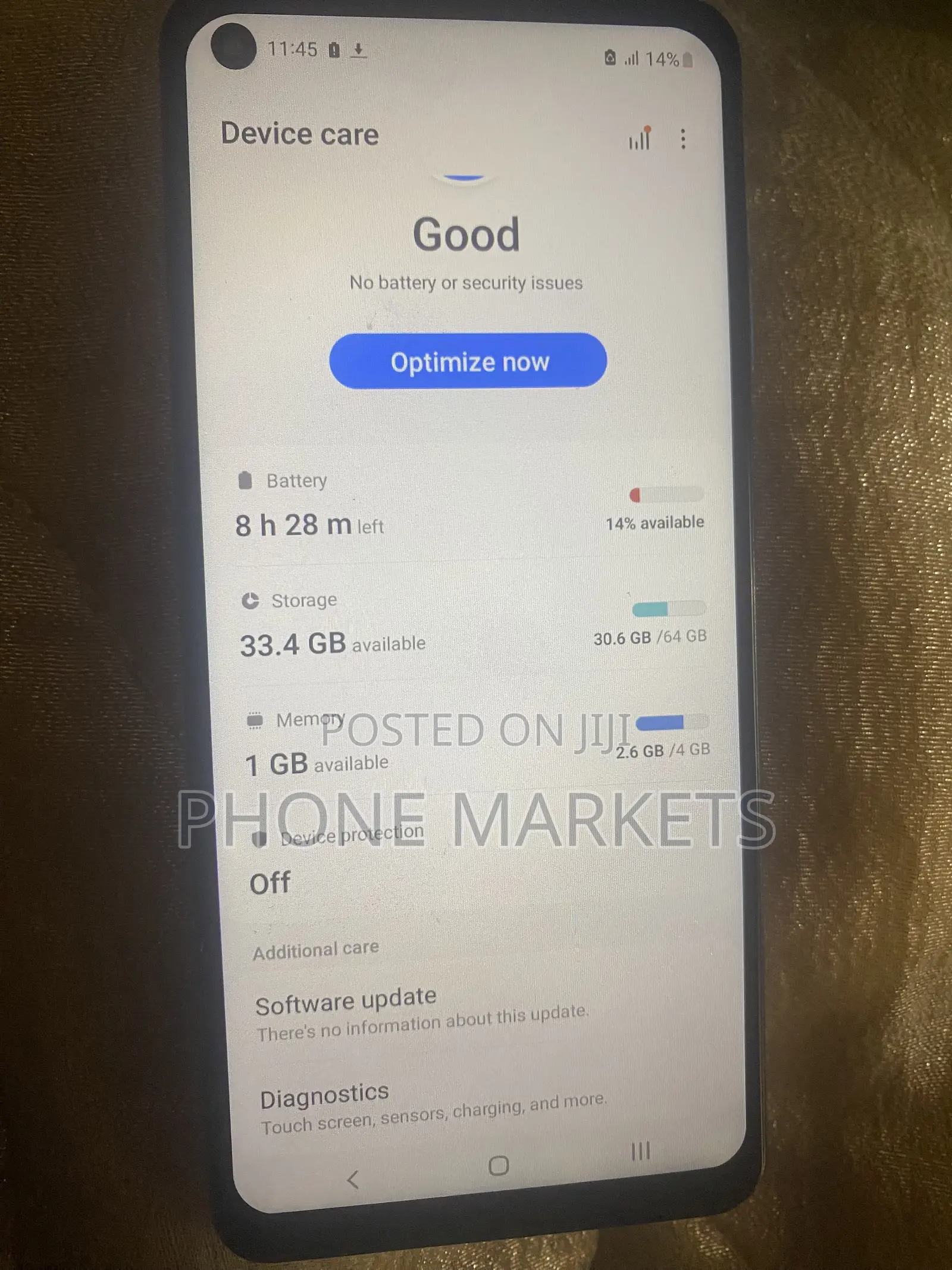 Samsung Galaxy A21s 64 GB Black