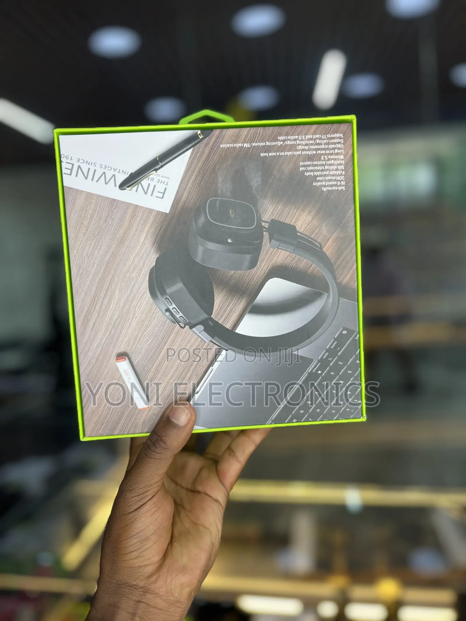 RUGGA'S Modern Hi-Fi Wireless Headphone