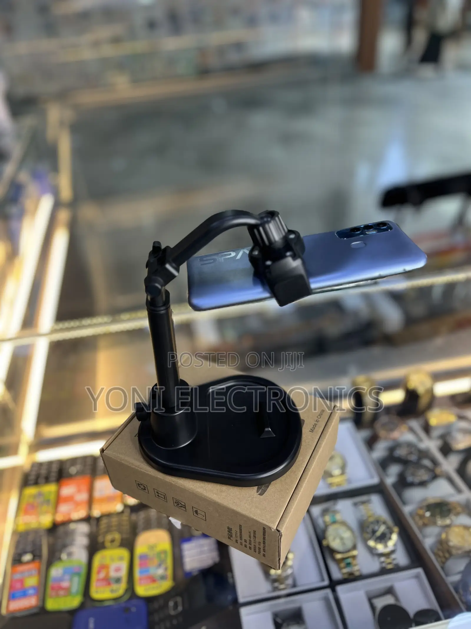 Adjustable Desk Stand for Live Broadcasting &High-Angle Overhead Shots