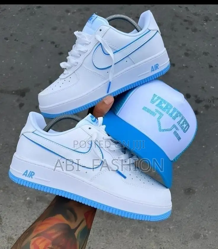 Nike Air Force 1 Low “White University Blue Sole” — New Arrival