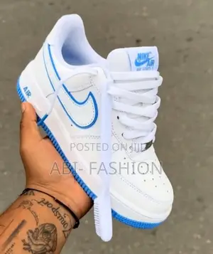 Nike Air Force 1 Low “White University Blue Sole” — New Arrival