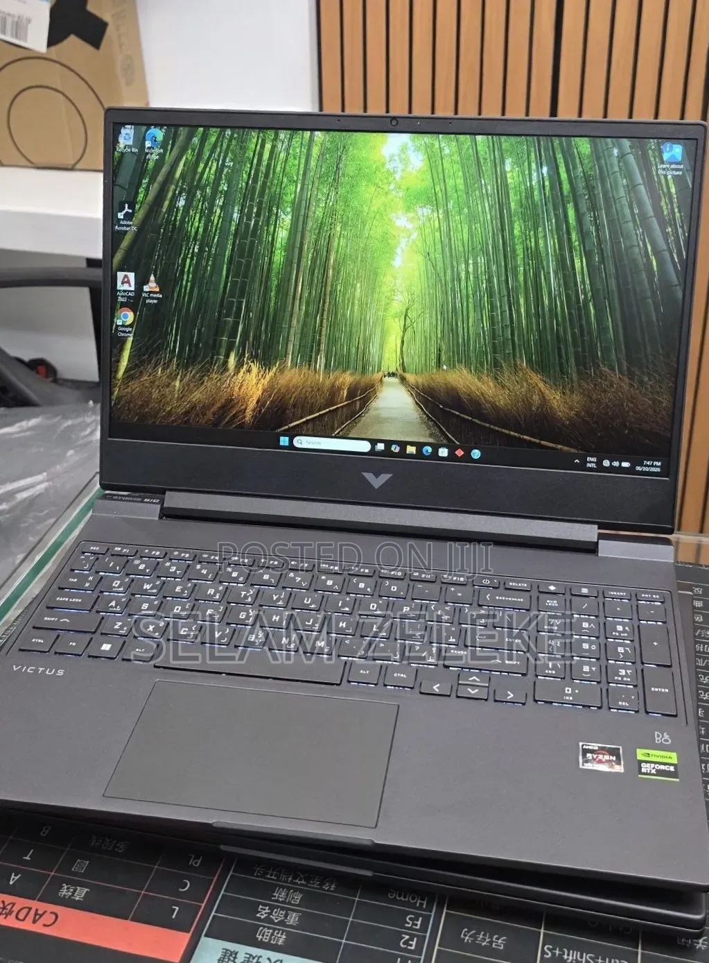 New Laptop HP 8GB AMD Ryzen 5 SSD 512GB