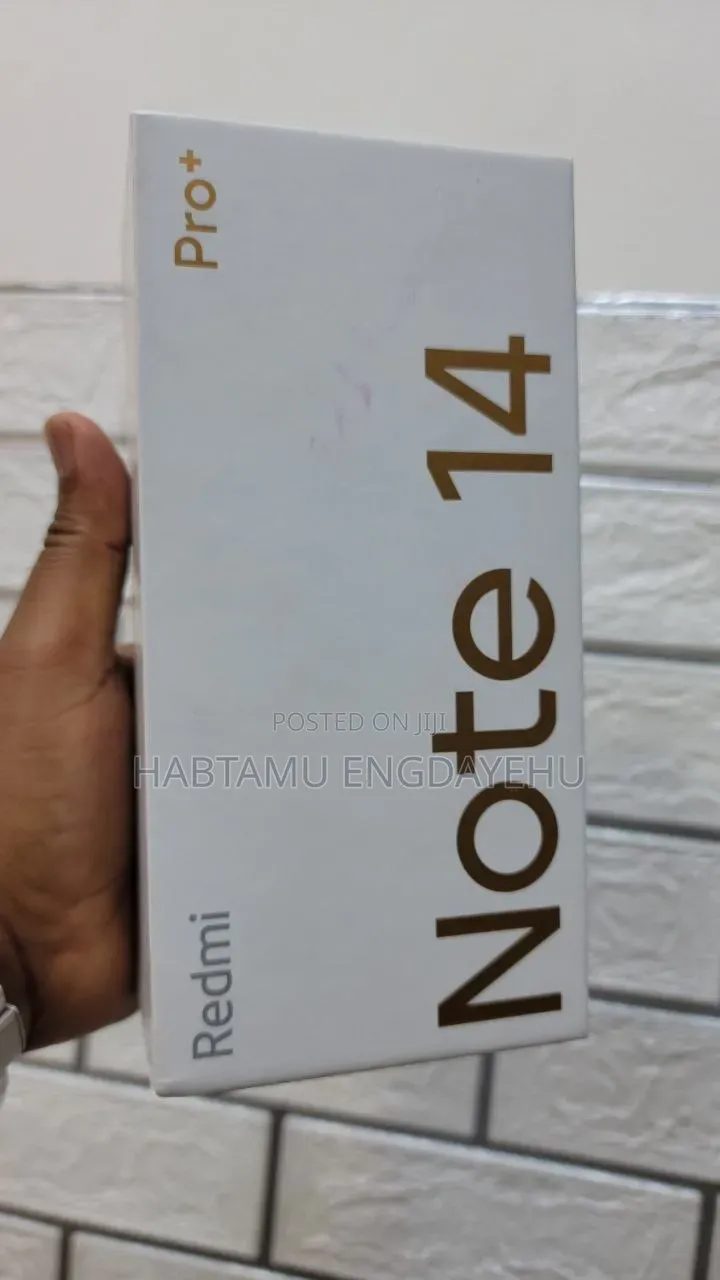 New Xiaomi Redmi Note 14 Pro+ 256 GB Red