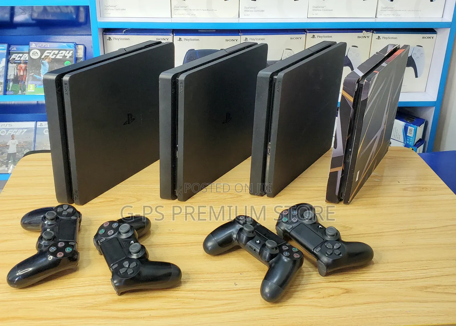 PS4 Slim Jailbreak – 16 Games + 2 Original Joysticks – 10% Discount