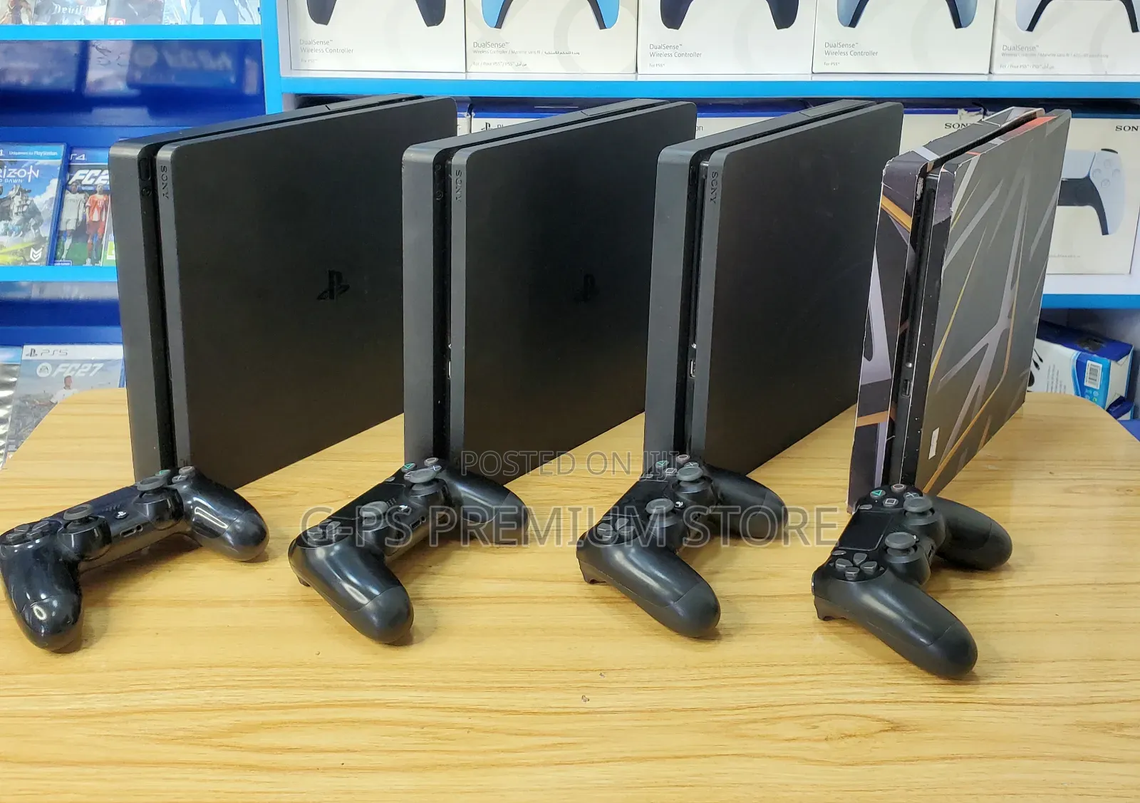 PS4 Slim Jailbreak – 16 Games + 2 Original Joysticks – 10% Discount