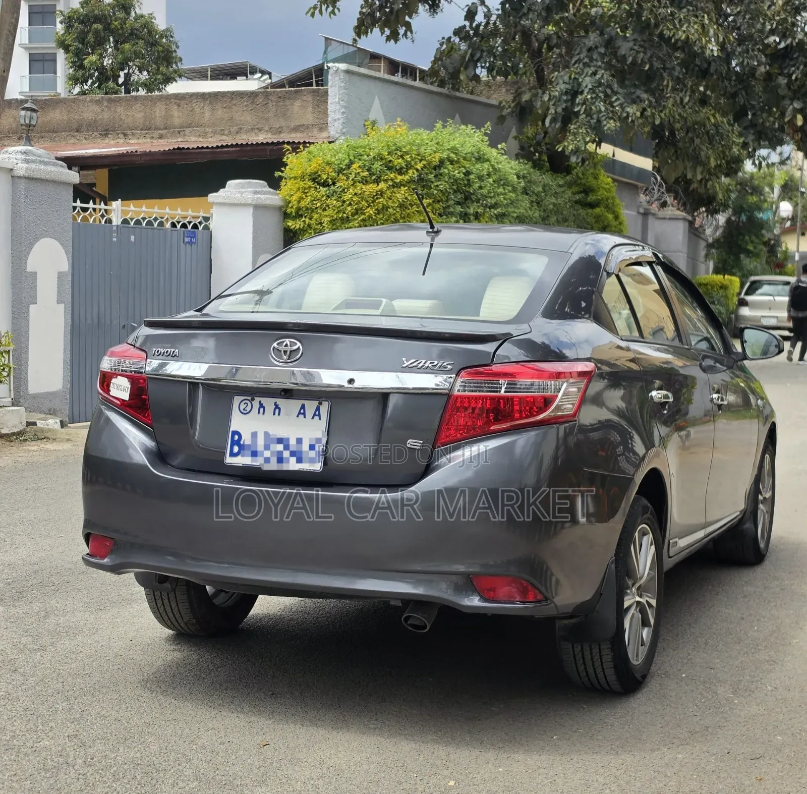 Toyota Yaris 2014 Gray
