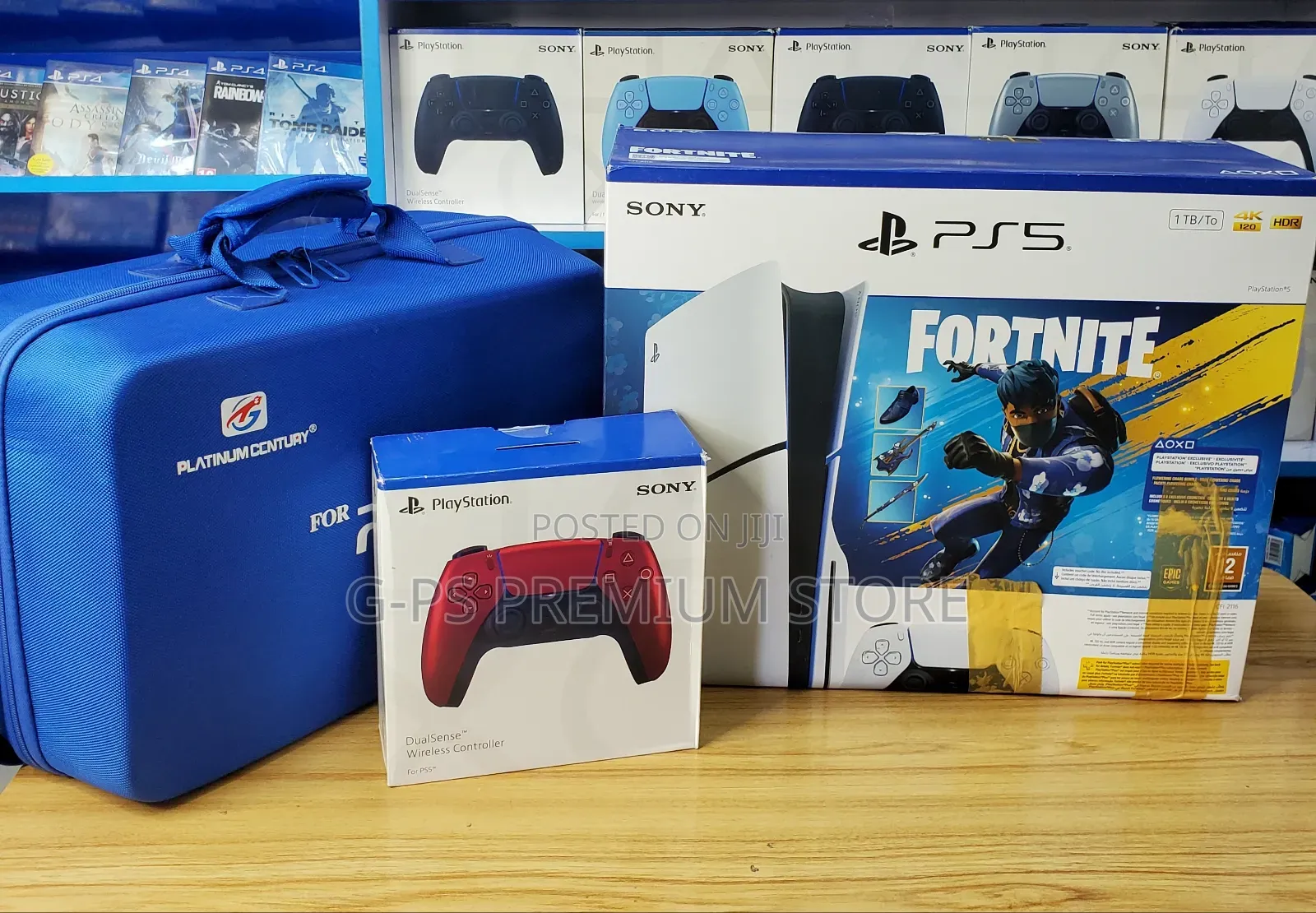 PS5 Slim Brand New – 5 Games + Original Joystick – 10% Discount