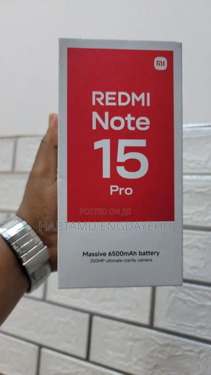 New Xiaomi Redmi Note 15 Pro 512 GB Red