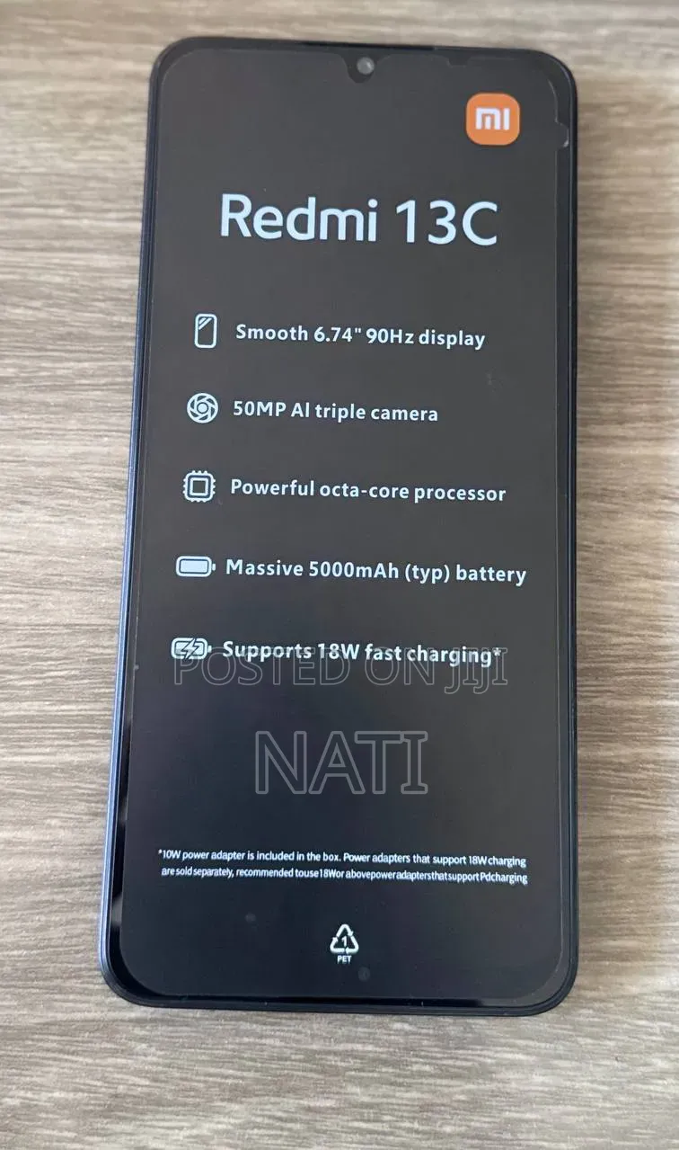 New Xiaomi Redmi 13C 256 GB Black