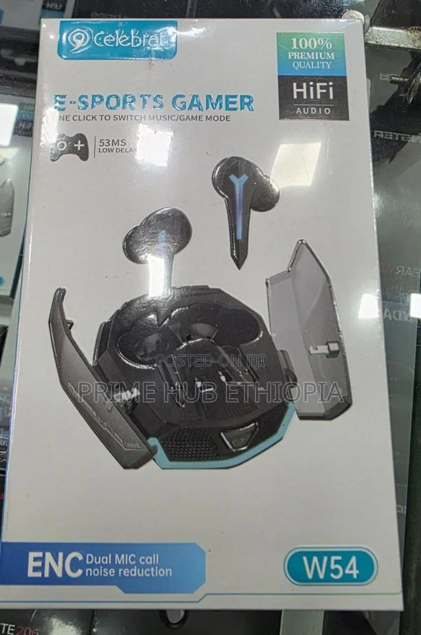 Celebrat W54 E-Sports Gamer True Wireless Earbuds