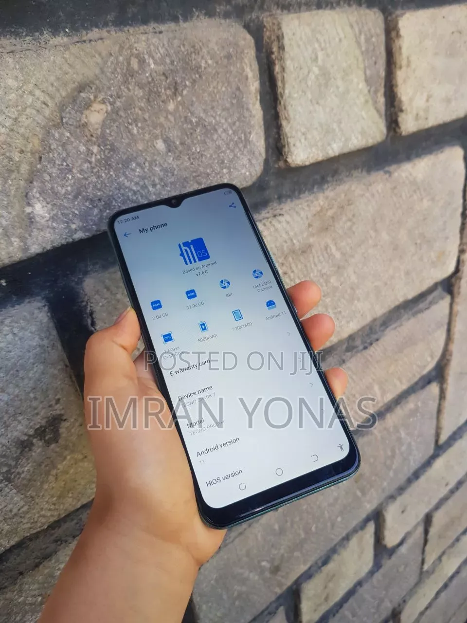 Tecno Spark 7 32 GB Blue