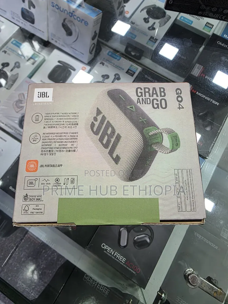 JBL GO 4 Portable Bluetooth Speaker Grab and Go