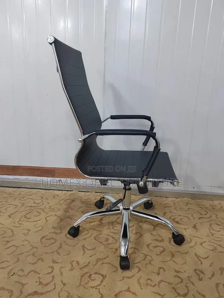 Swivel Leather Office Chair