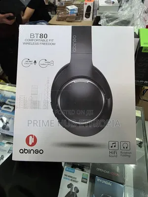 Abingo BT80 Over-Ear Headphones Comfortable Fit