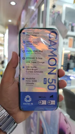New Tecno Camon 50 Pro 256 GB Green