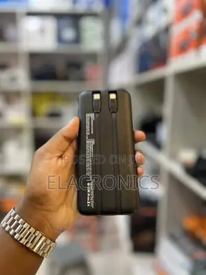 Power Bank 10000mAh Haino Teko 22.5W (Built-in Cable Digital)