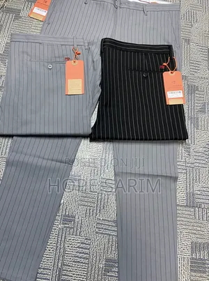 ፕሪሚየም የ ወንዶች የዝንጉርጉር (Pinstripe) ሱሪዎች –