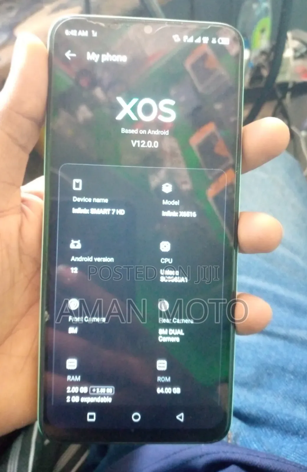 New Infinix Smart 7 HD 64 GB Green