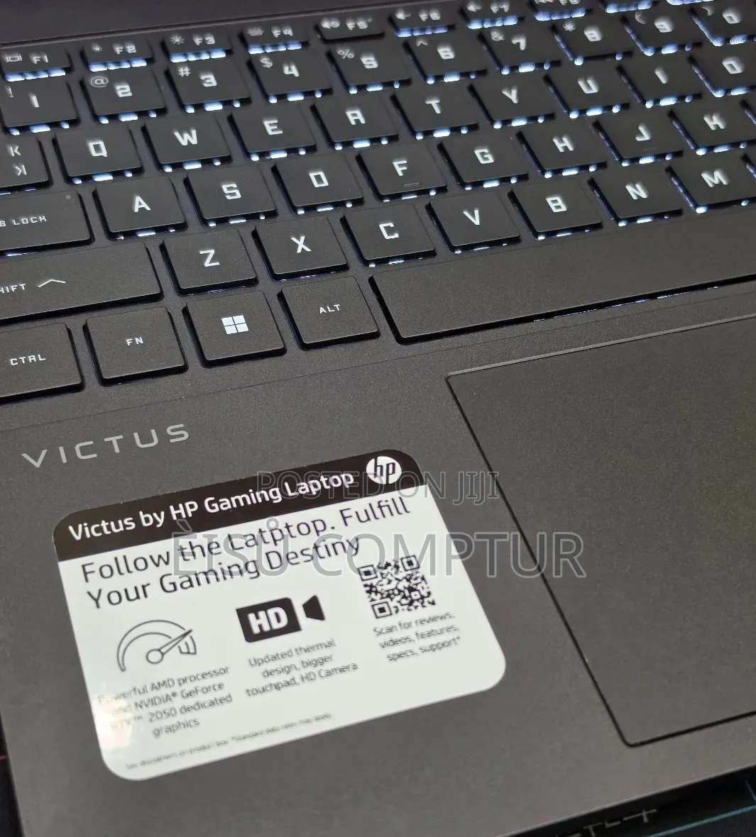 New Laptop HP Victus 15 8GB AMD Ryzen 5 SSD 512GB