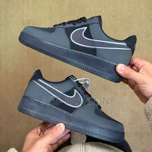 Nike Air Force 1 Low ’07 Black/Light Smoke Grey | New Arrival