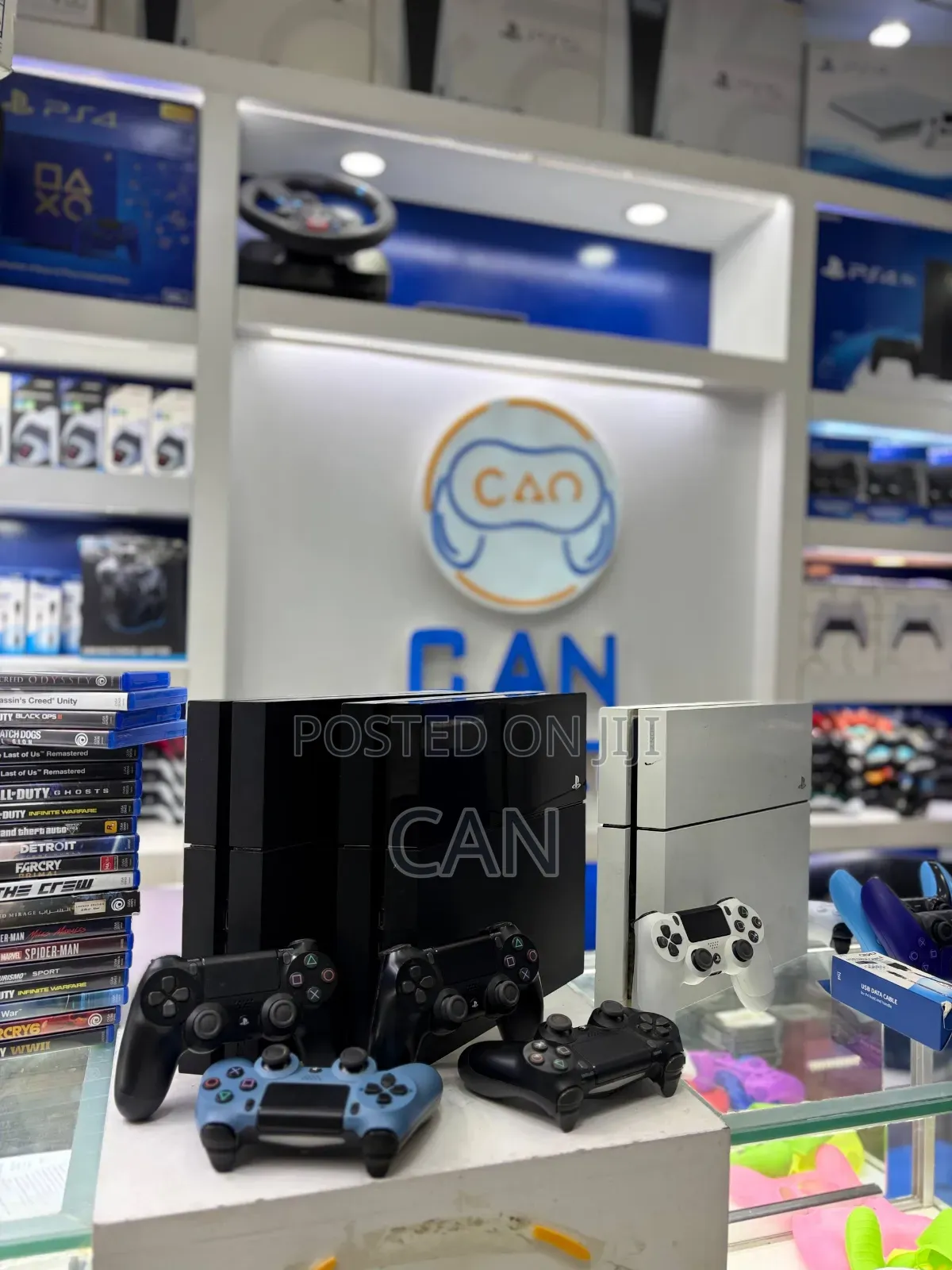 PlayStation 4 Fat - With 2 Joystick - 6 Month Warranty