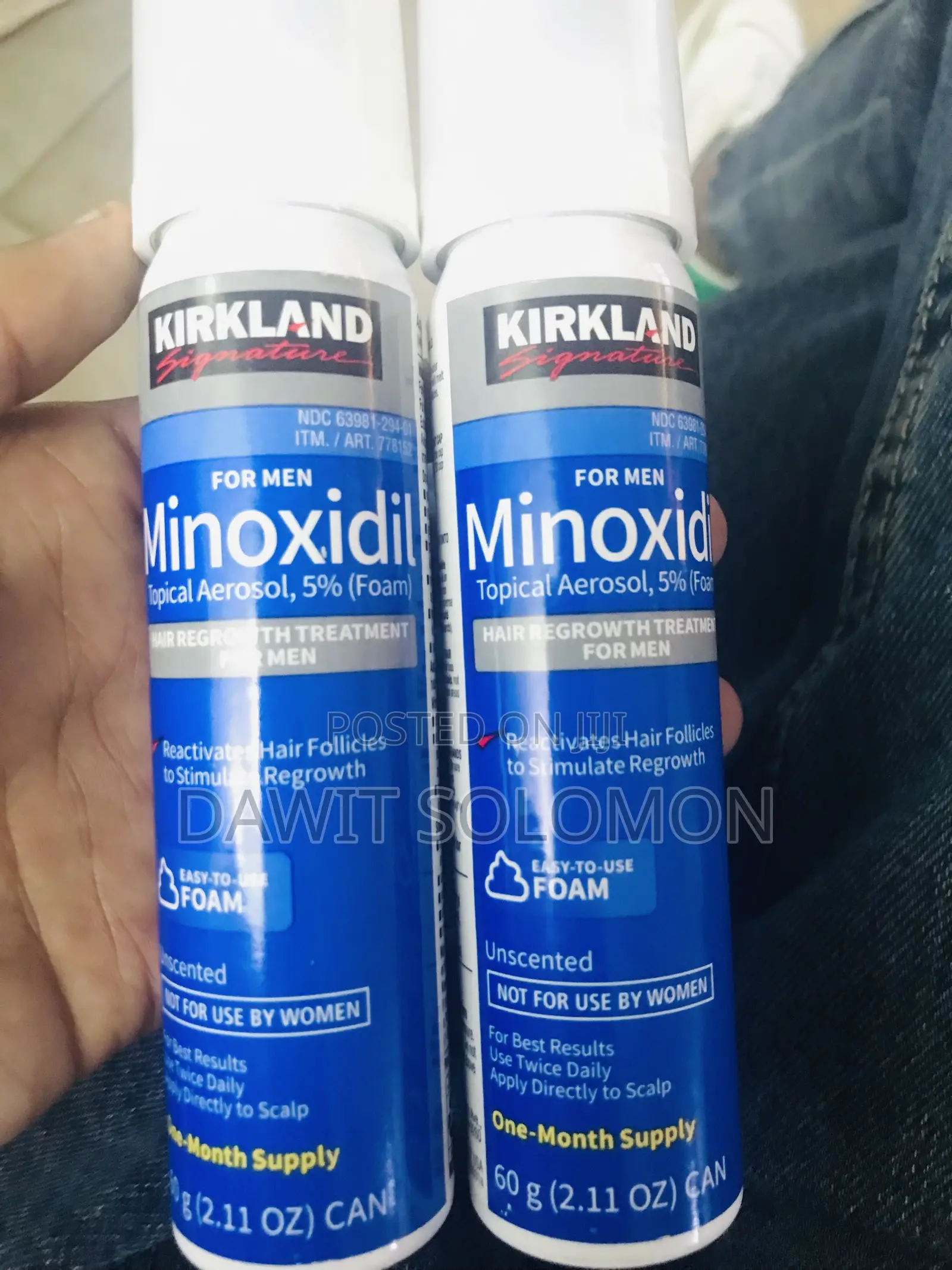 Minoxidil Foam