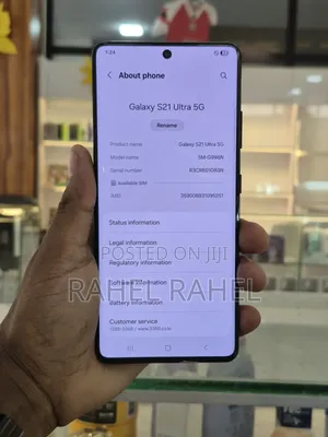Samsung Galaxy S21 Ultra 5G 256 GB Black