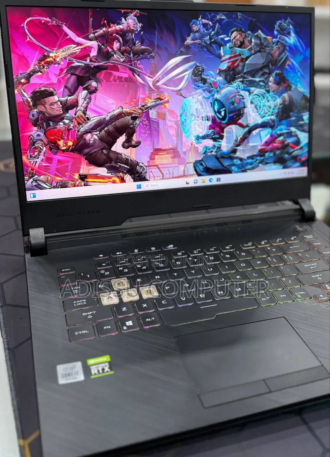 New Laptop Asus ROG Strix G15 16GB Intel Core i7 SSD 512GB