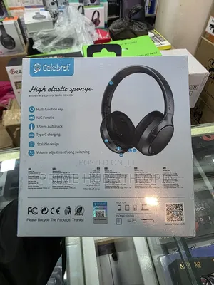Celebrat A41 ANC Headphones Up to 33 Hours of Music Time