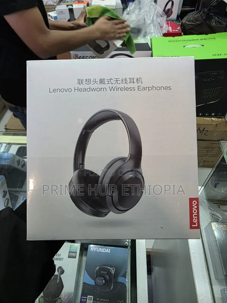 Lenovo Wireless Stereo Headset Up to 60 Hours of Playback Time