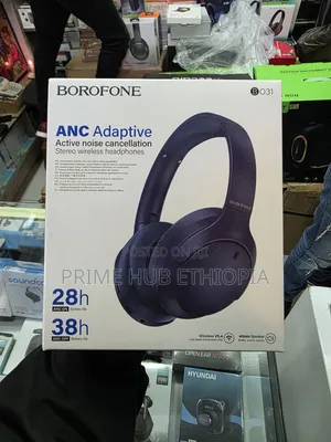 BOROFONE BO31 ANC Wireless Headphones Up to 38 Hours of Playtime