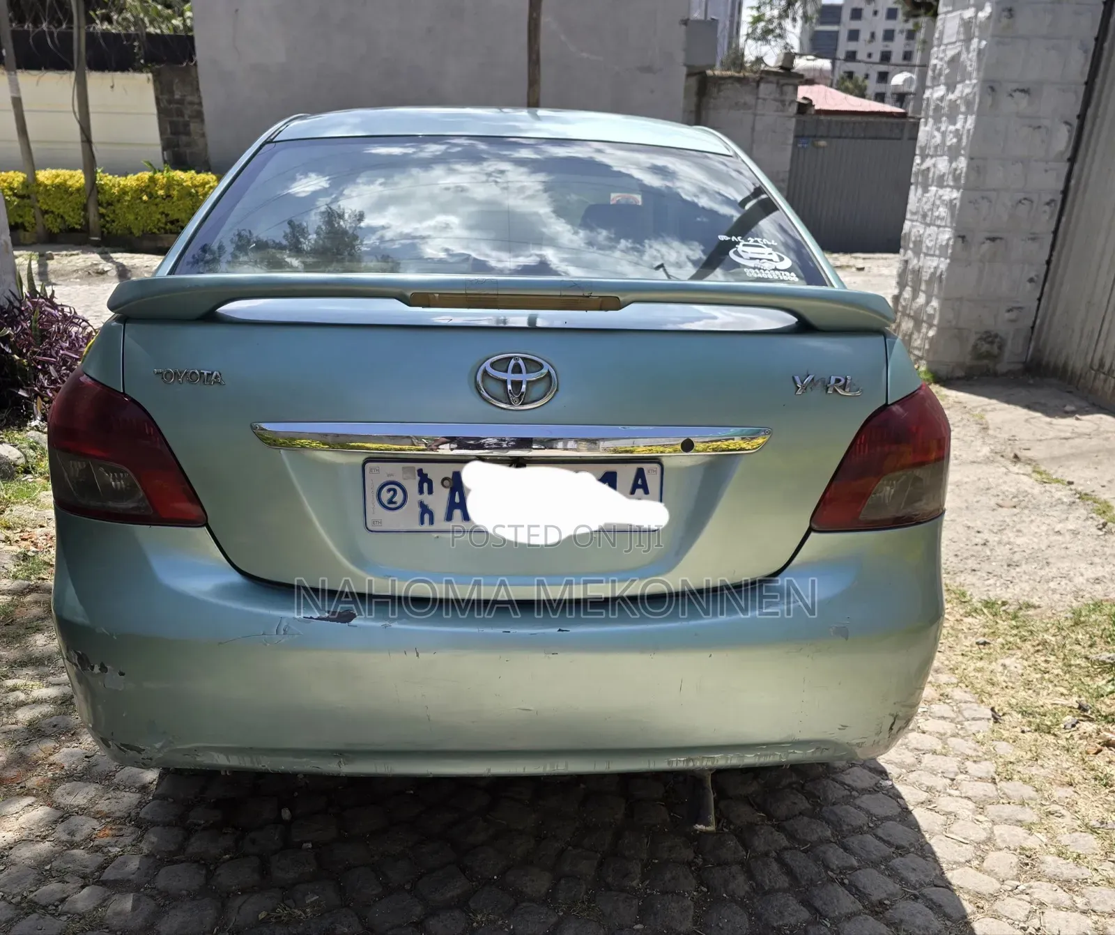 Toyota Yaris 2007 Green