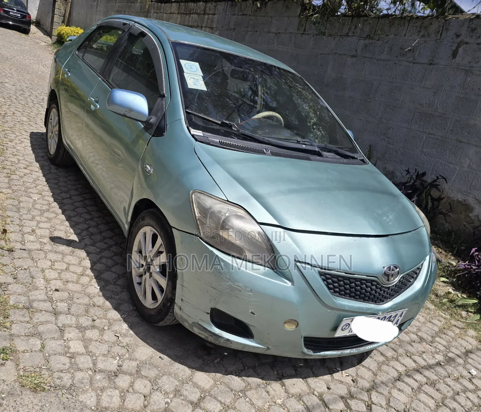 Toyota Yaris 2007 Green