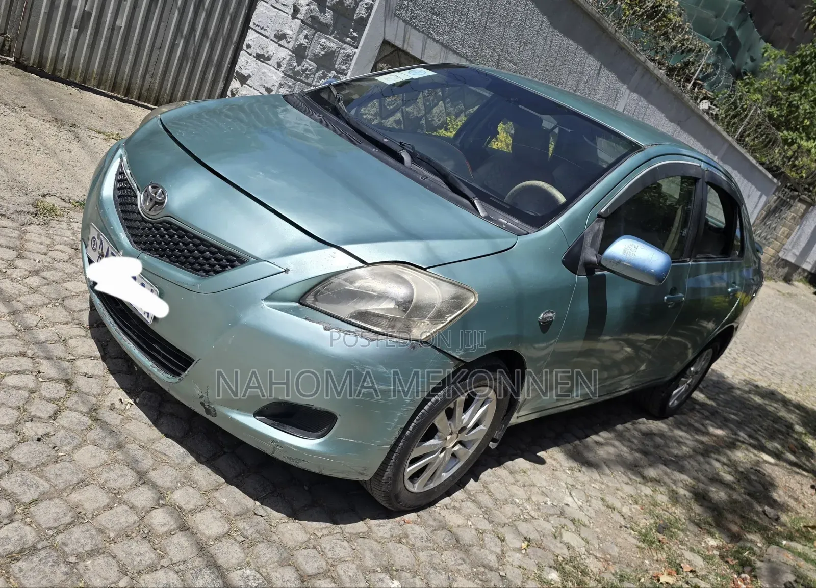 Toyota Yaris 2007 Green