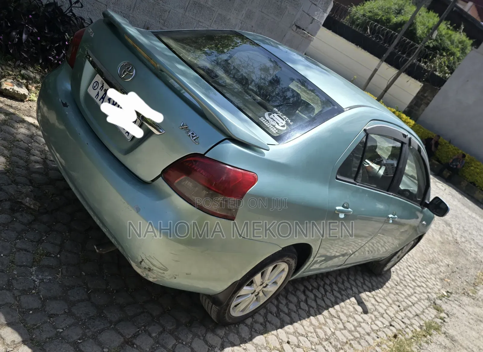 Toyota Yaris 2007 Green