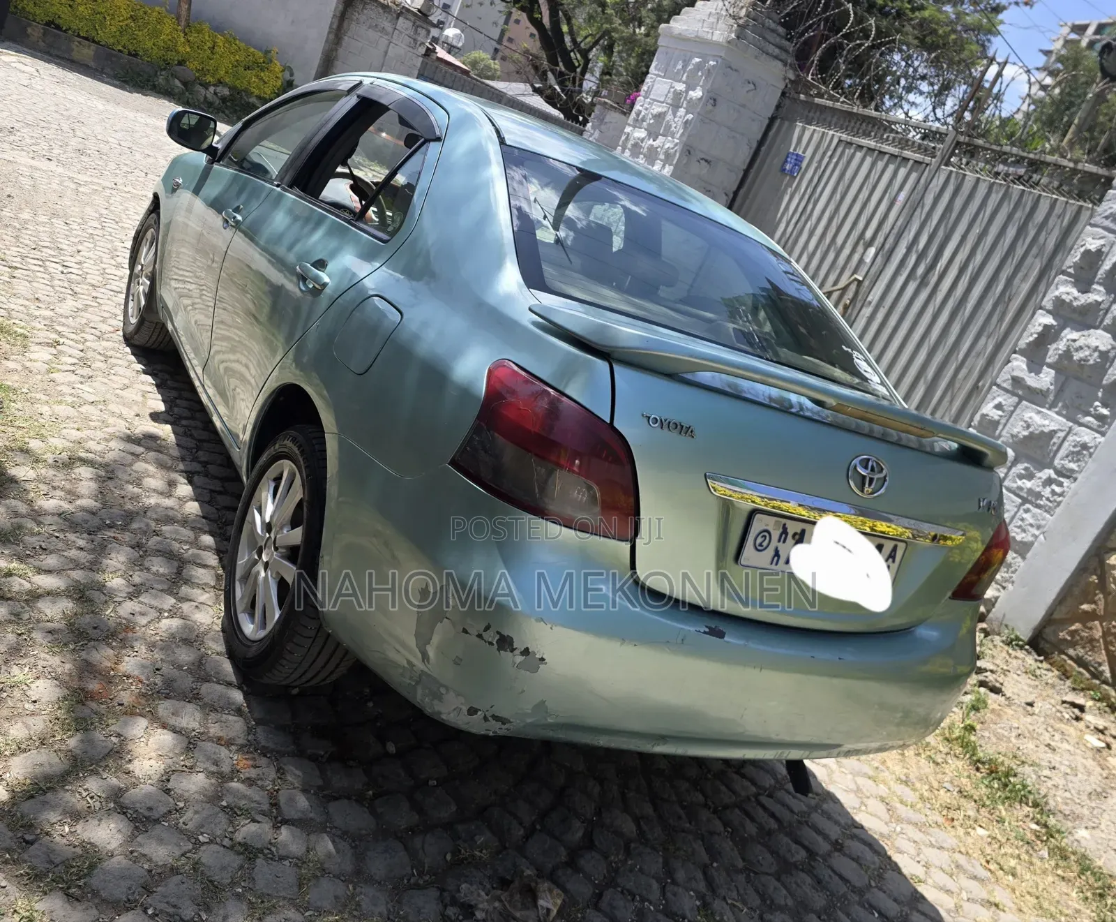 Toyota Yaris 2007 Green