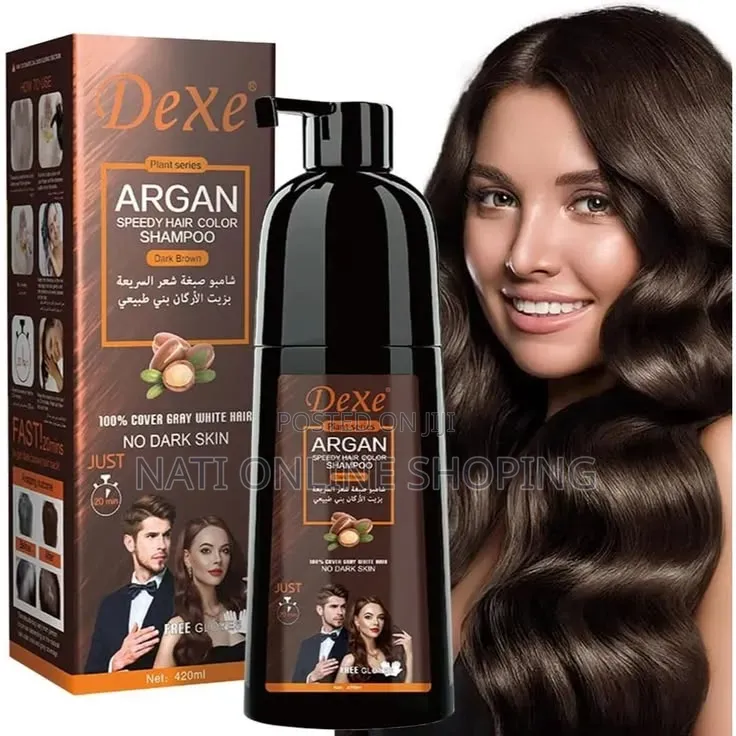 Dexe Argan Speedy Hair Color Shampoo