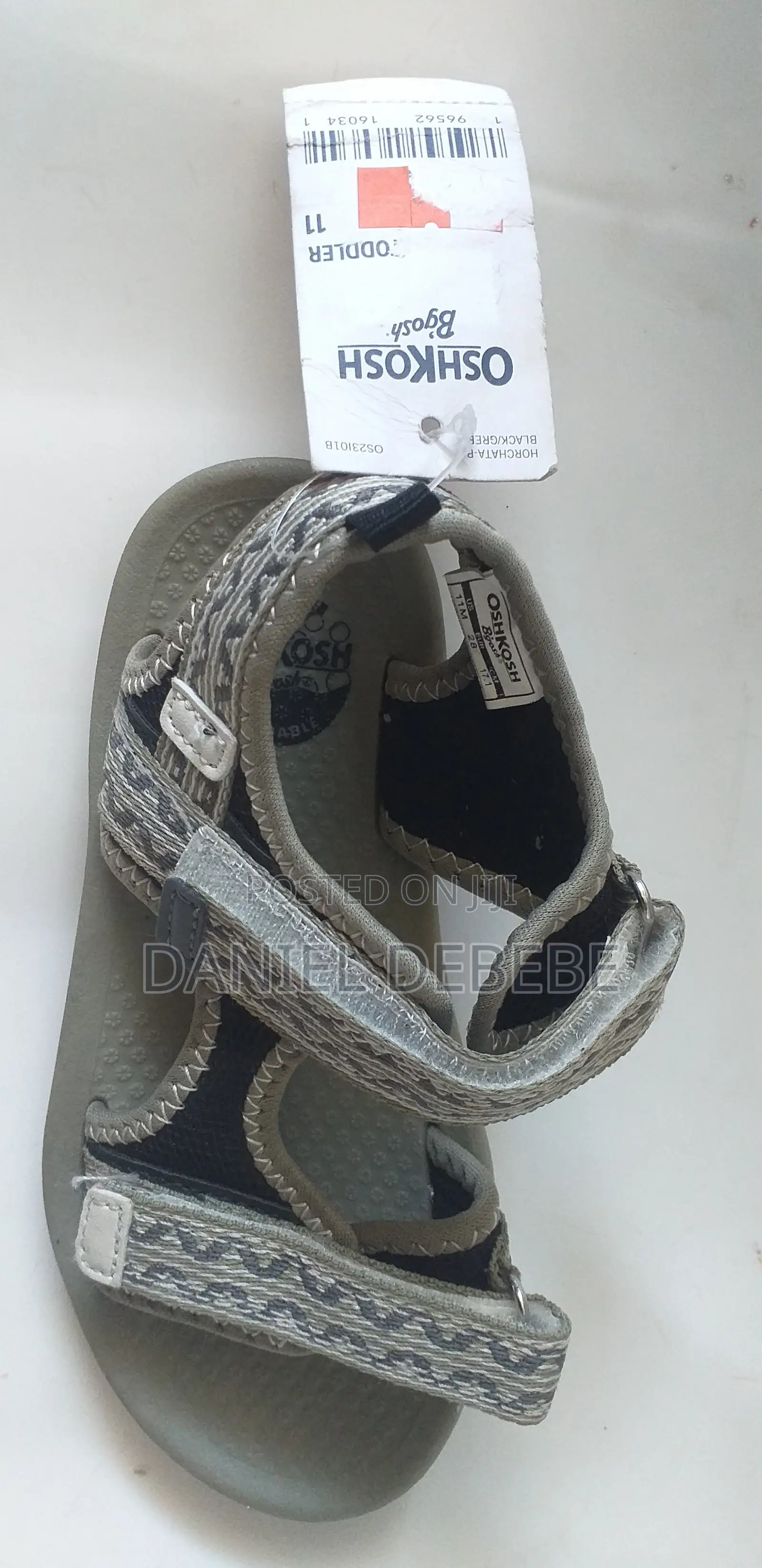 ኦሽካሽ የህፃናት ክፍት ጫማ OshKosh B'gosh Todlers Shoe