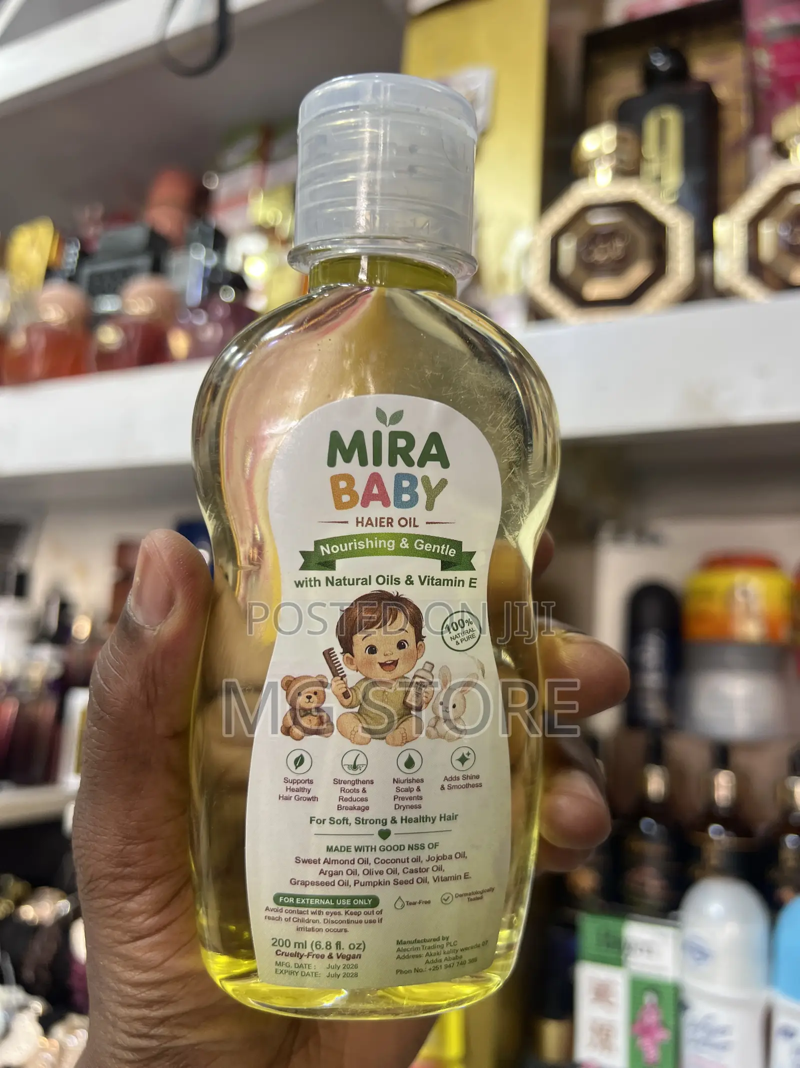 Original Mira Baby Haier Oil for Nourishing and Gentle With Natural Oi