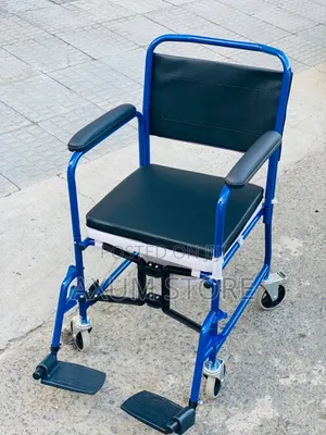Manual Commode Wheelchair — ማንዋል ኮማድ ዊልቸር