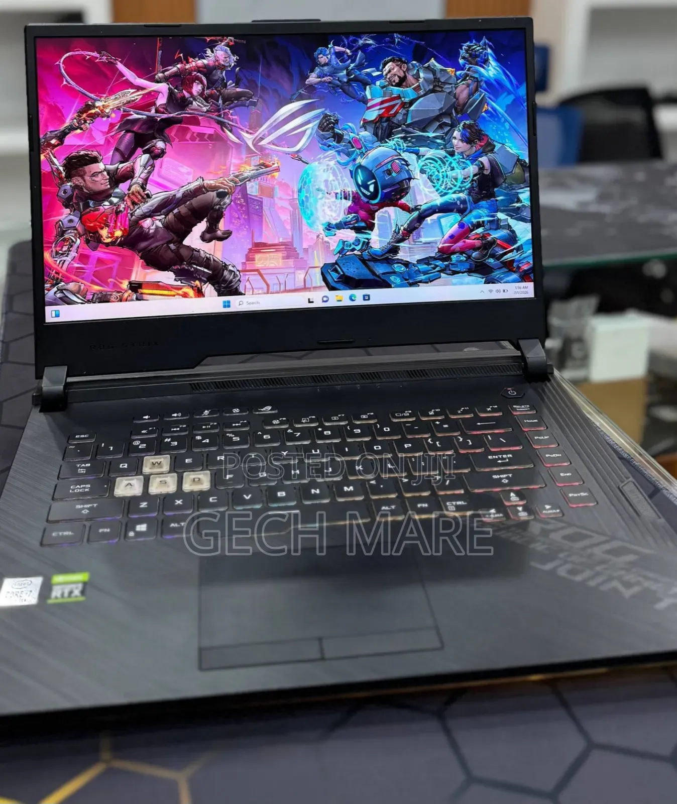 New Laptop Asus ROG Strix G15 16GB Intel Core i7 SSD 512GB