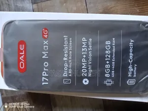 New Oale 17Pro Max 128 GB Black