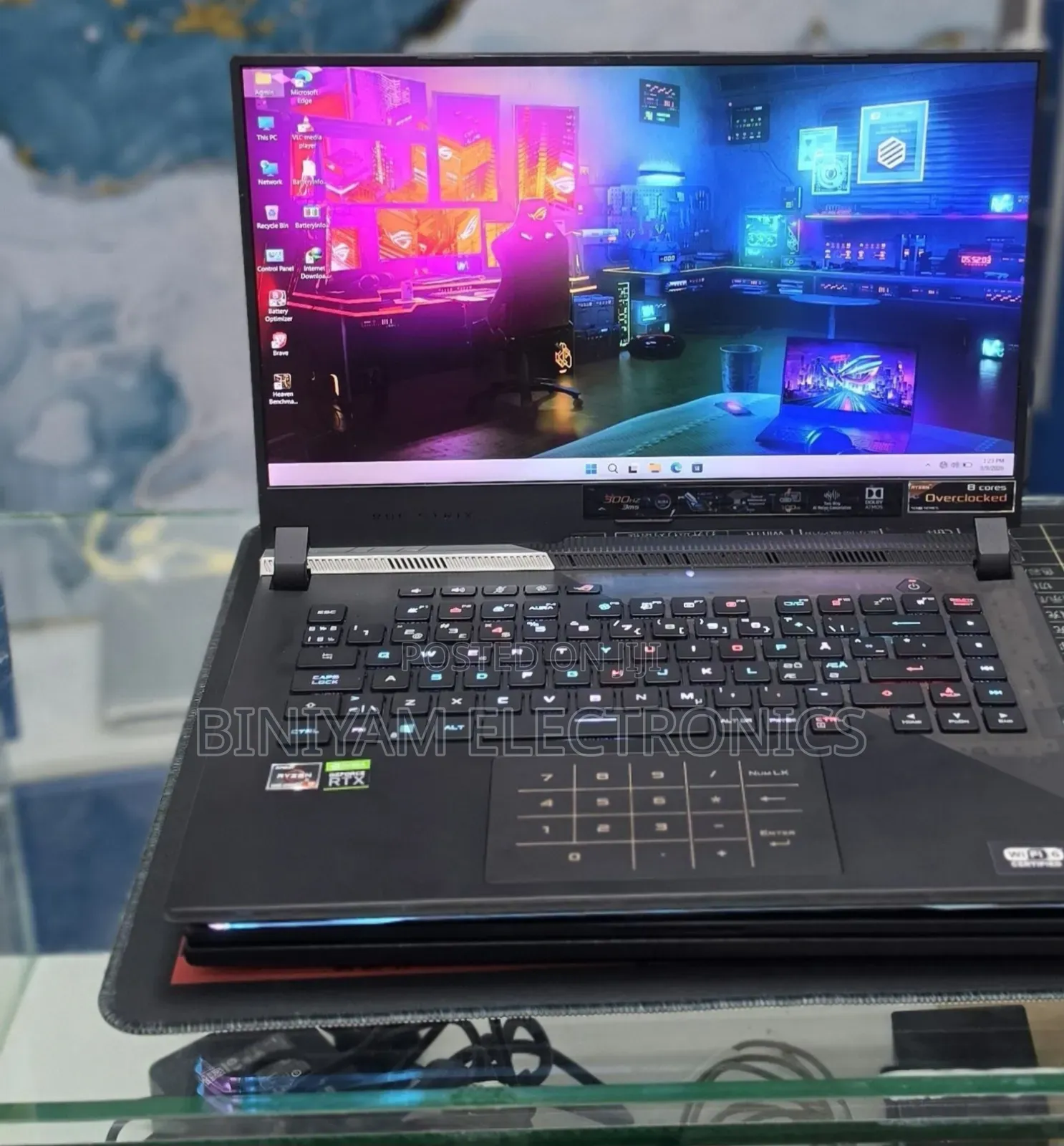 New Laptop Asus ROG Strix G15 32GB AMD Ryzen 9 SSD 1T