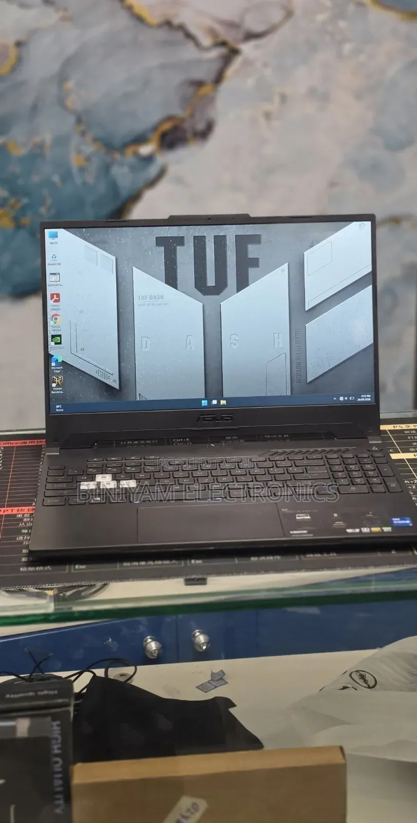 New Laptop Asus TUF Dash F15 16GB Intel Core i7 SSD 512GB