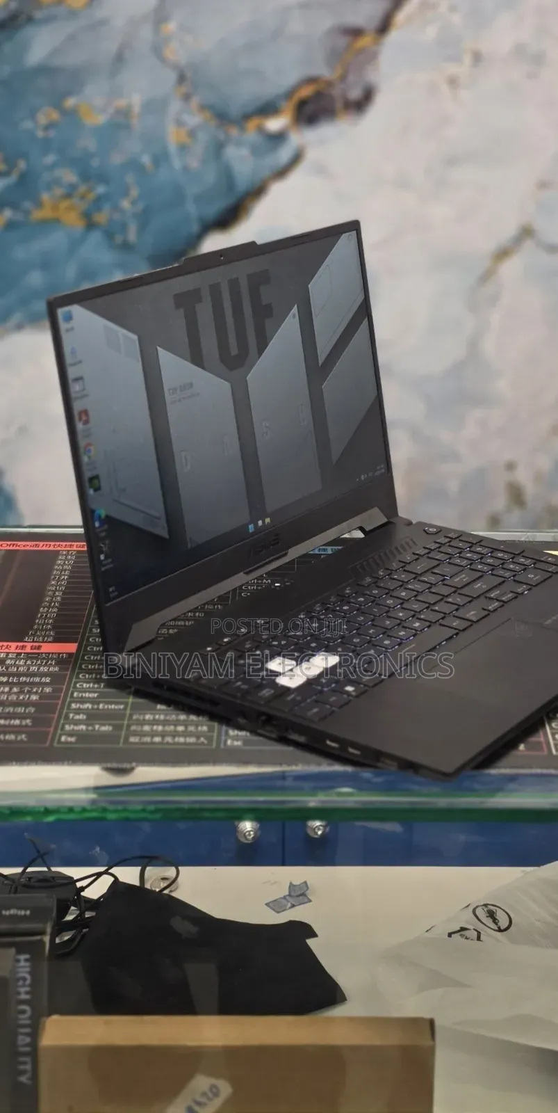 New Laptop Asus TUF Dash F15 16GB Intel Core i7 SSD 512GB