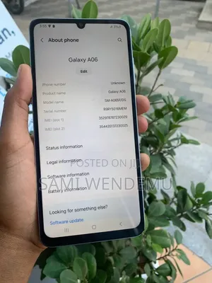Samsung Galaxy A06 64 GB White